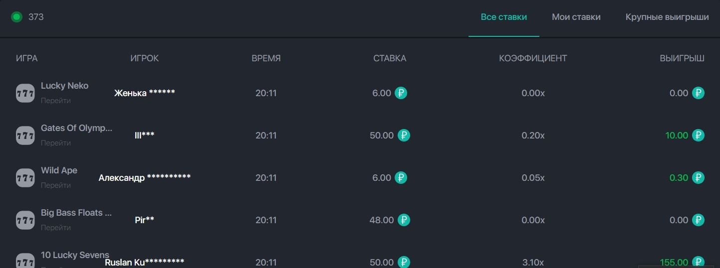 регистрация в казино Casher